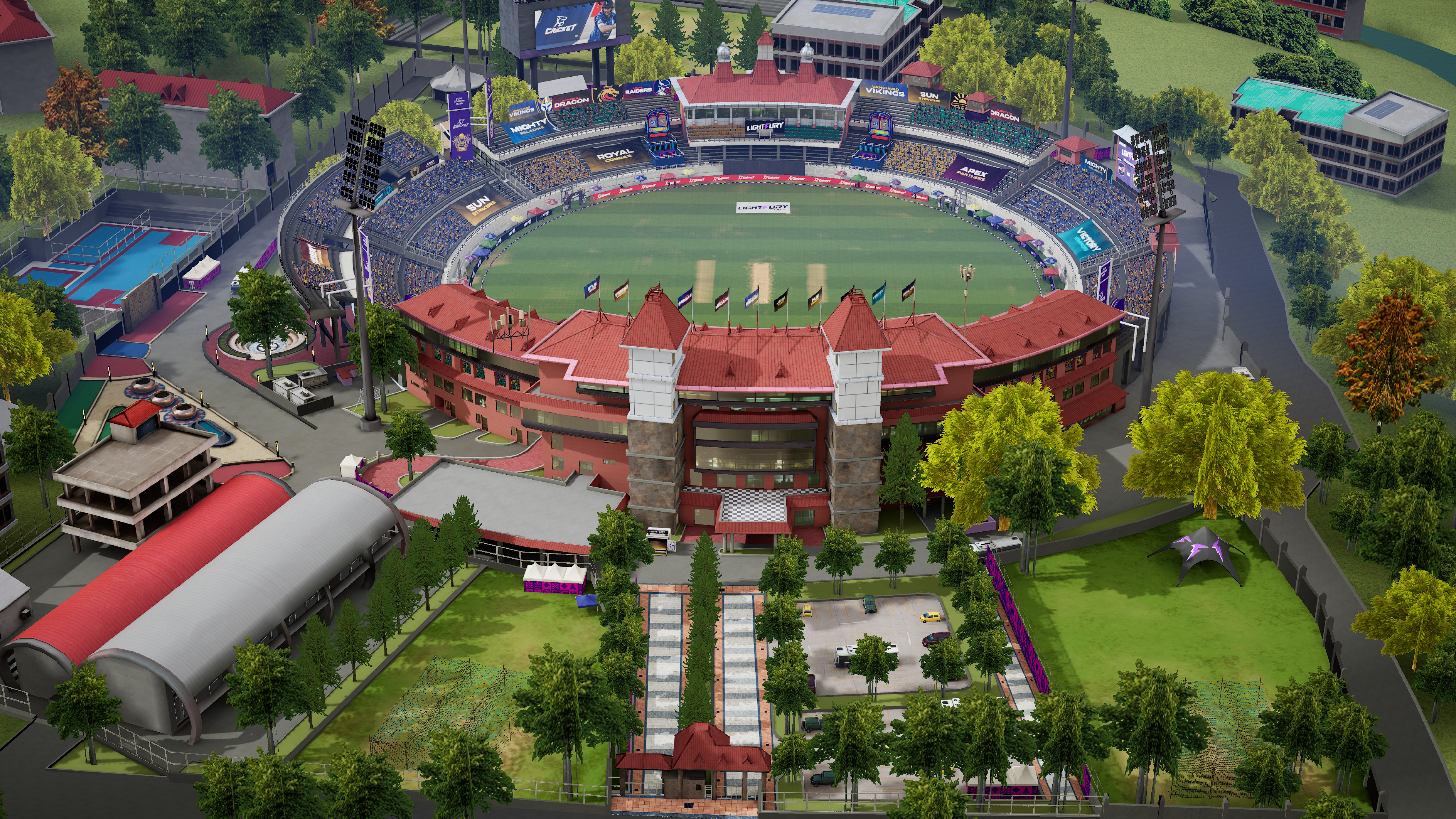 Cricket ground view 3